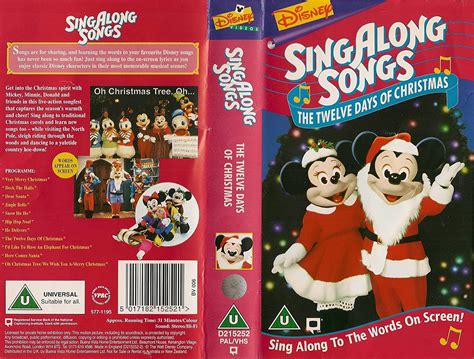 sing along songs 12 days of christmas